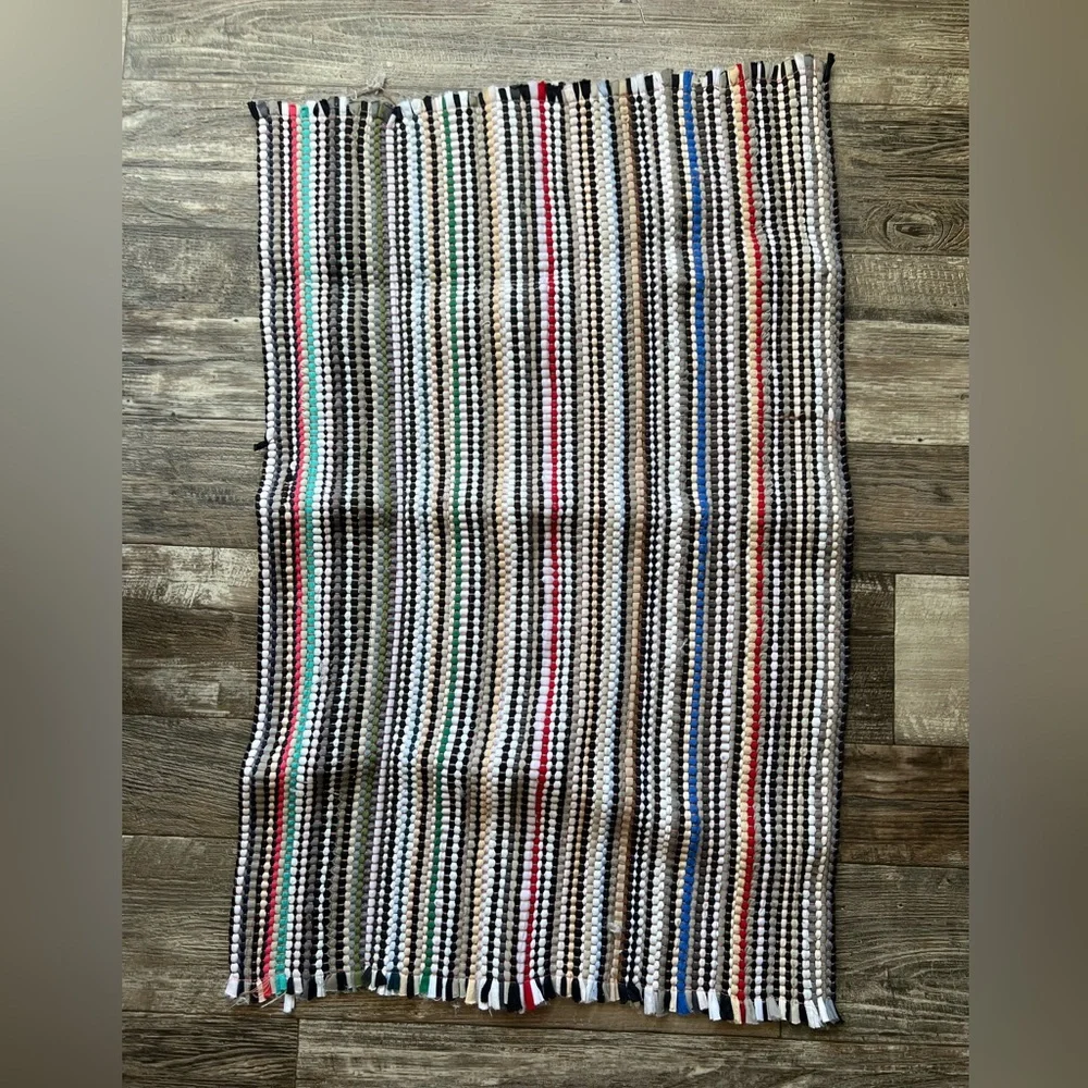 Striped Woven Rug